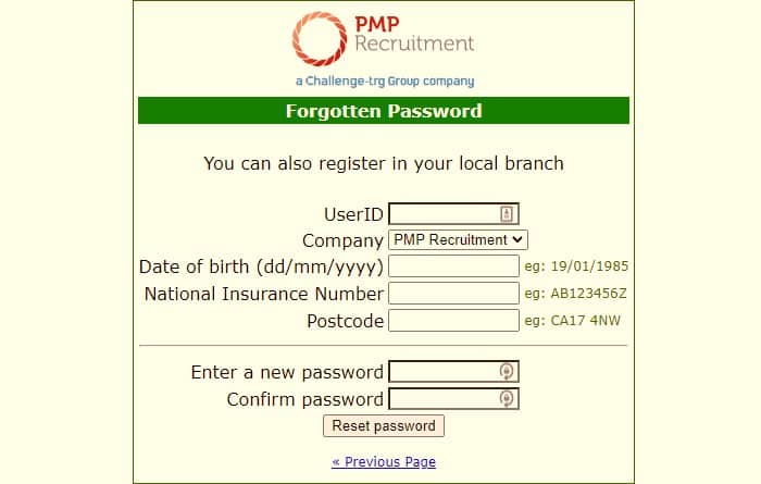 PMP-Payslip-Reset-Password